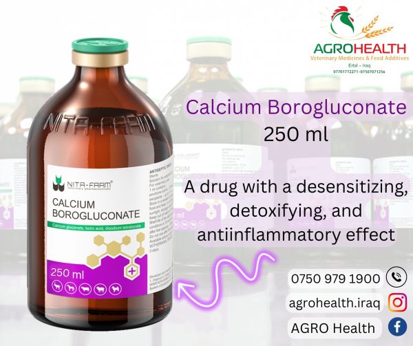 CALCIUM BOROGLUCONATE 250ml - Image 2